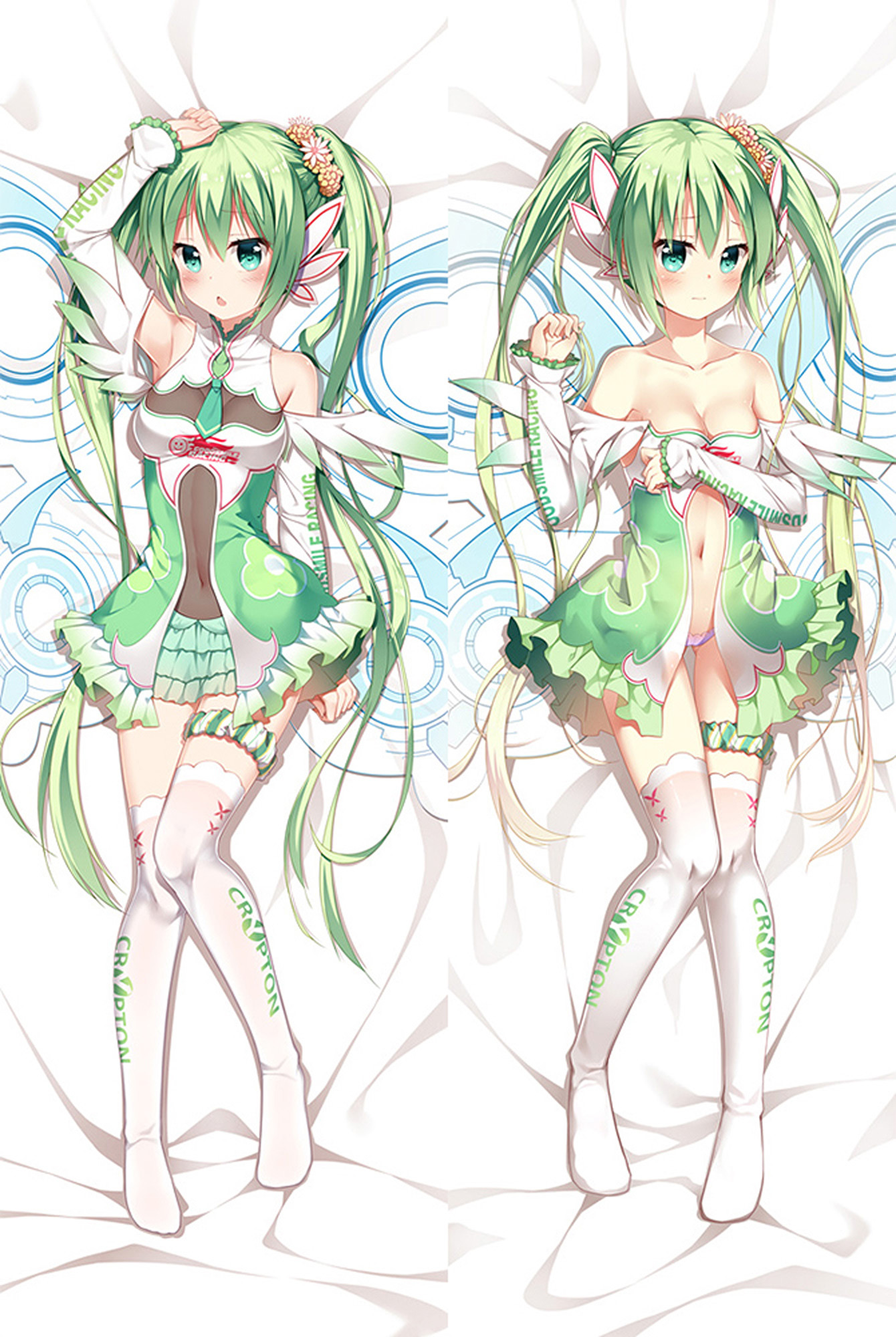 Hatsune Miku from Vocaloid dakimakura cover