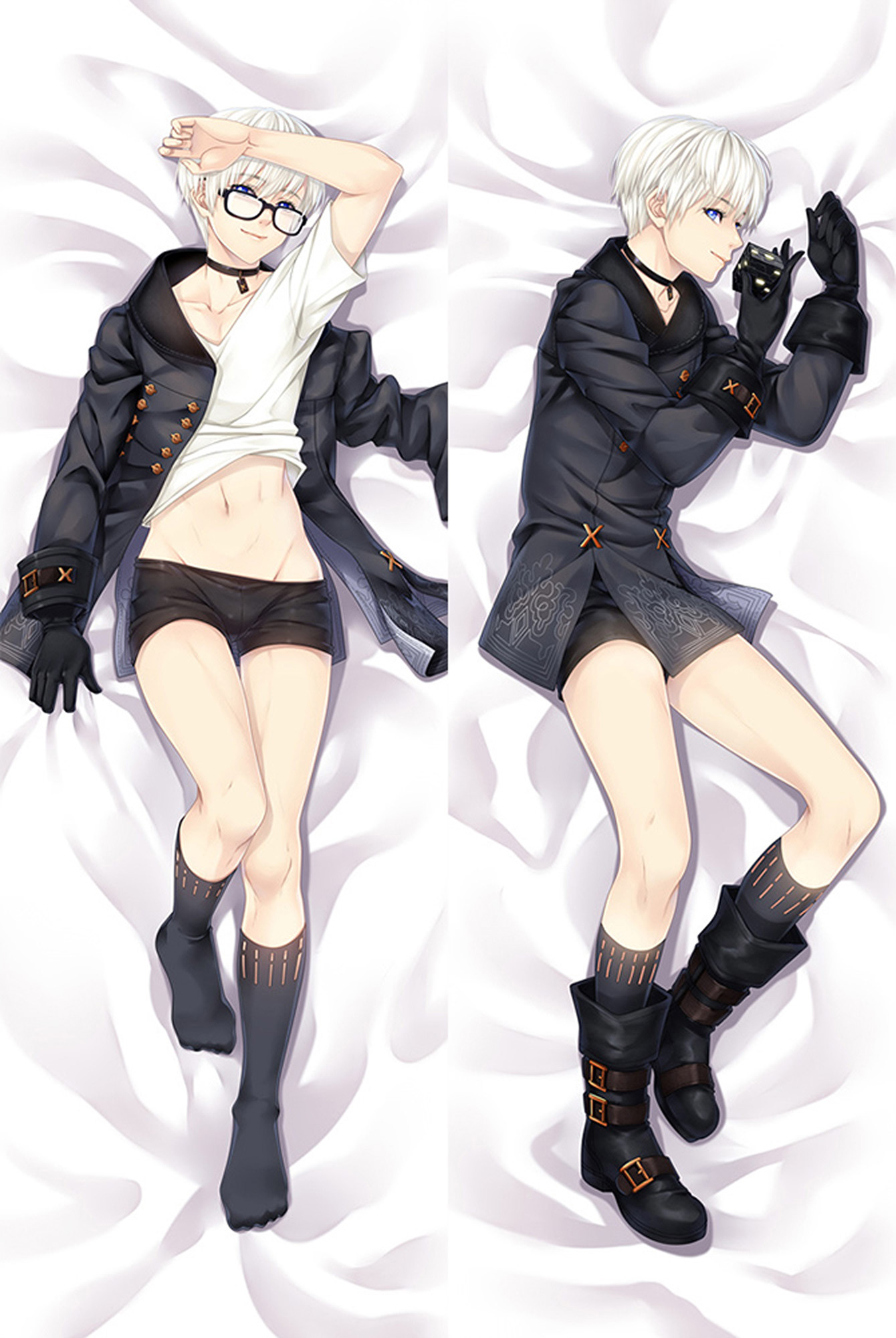 9S from NieR Automata dakimakura cover