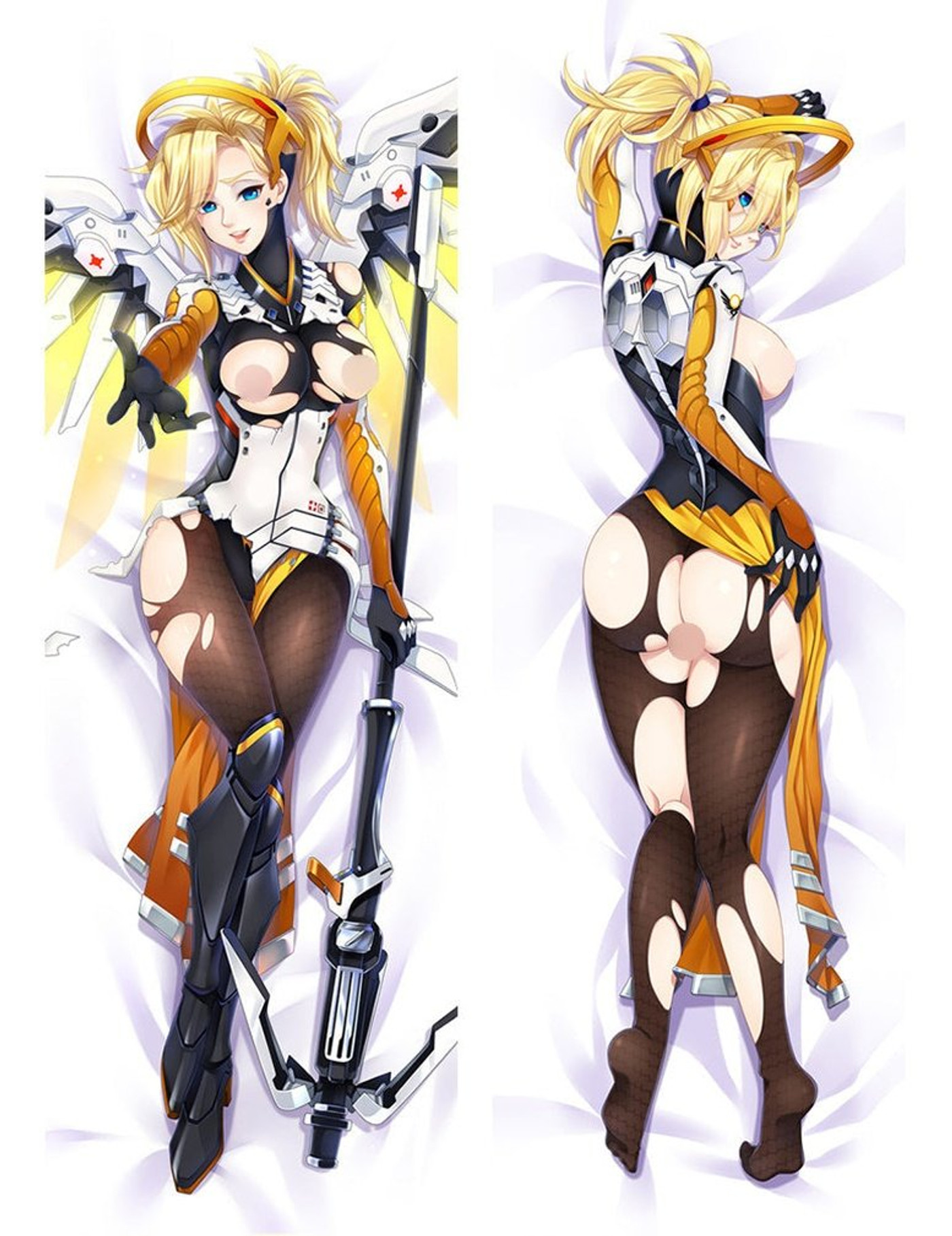 Mercy from Overwatch 18+ dakimakura cover