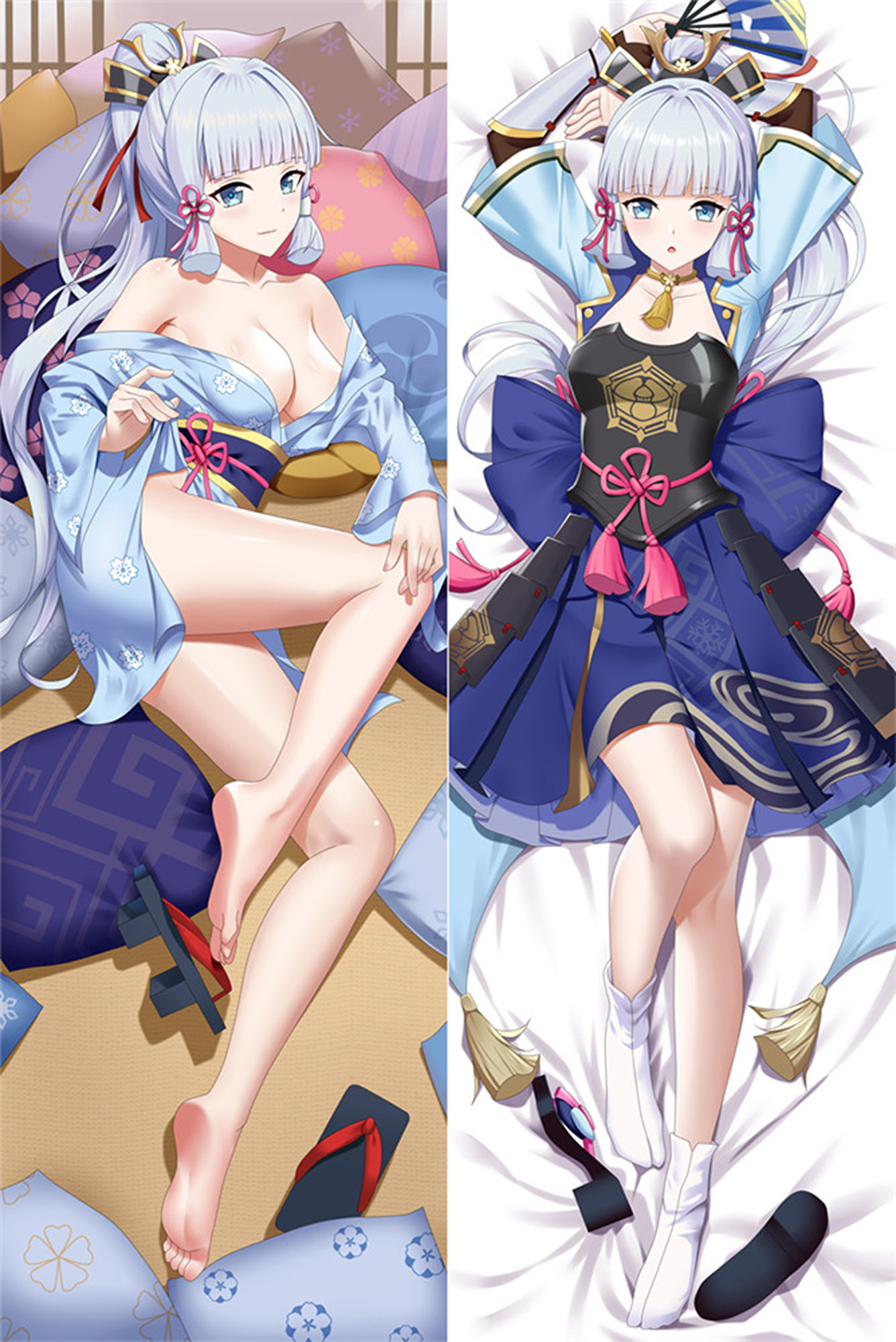 Kamisato Ayaka from Genshin Impact dakimakura cover