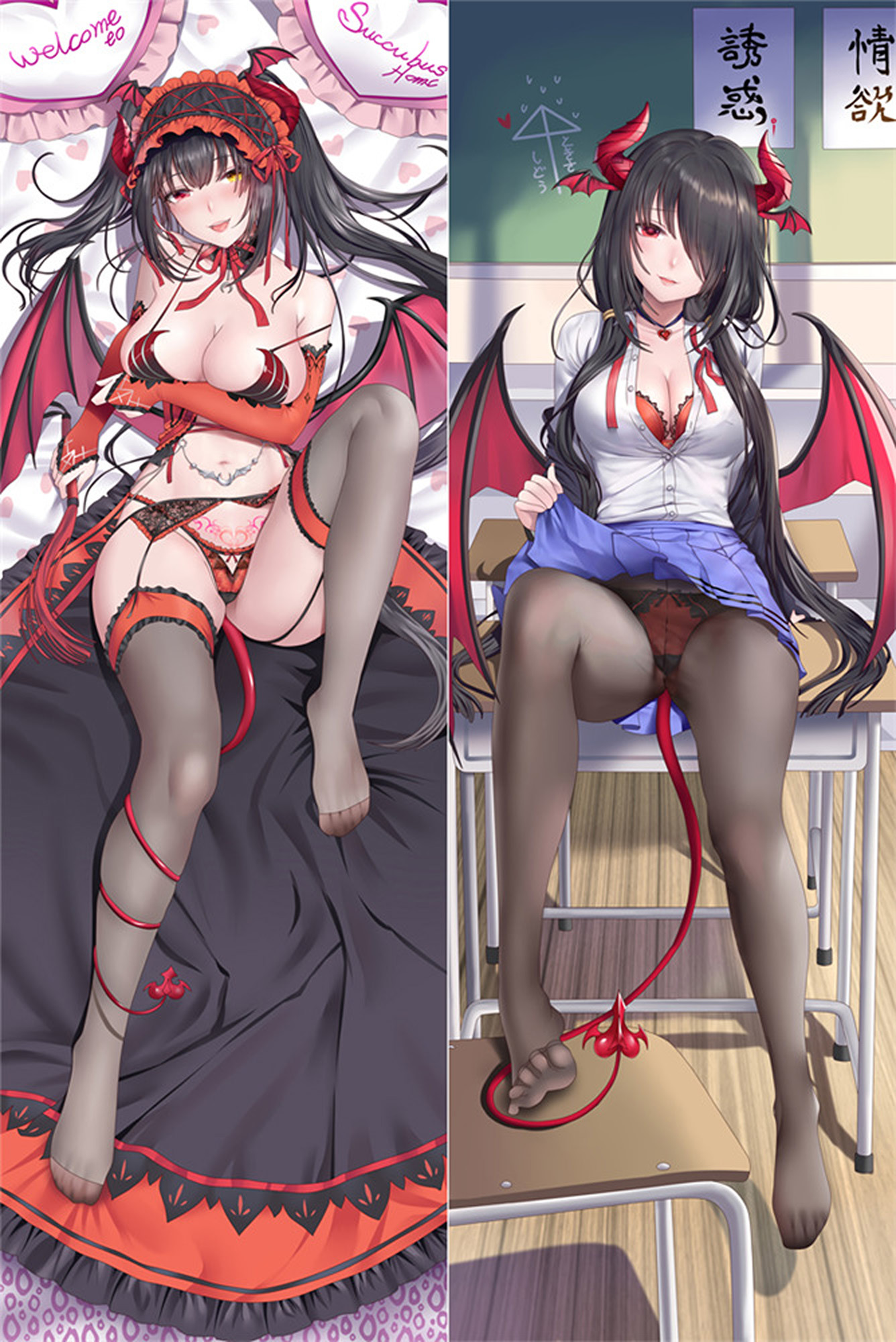 Kurumi Tokisaki from Date A Live dakimakura cover