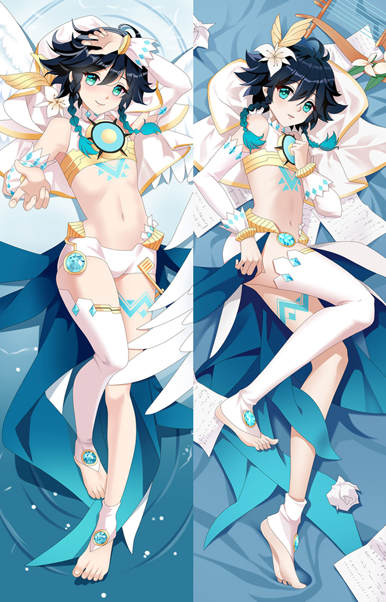 Venti from Genshin Impact dakimakura cover