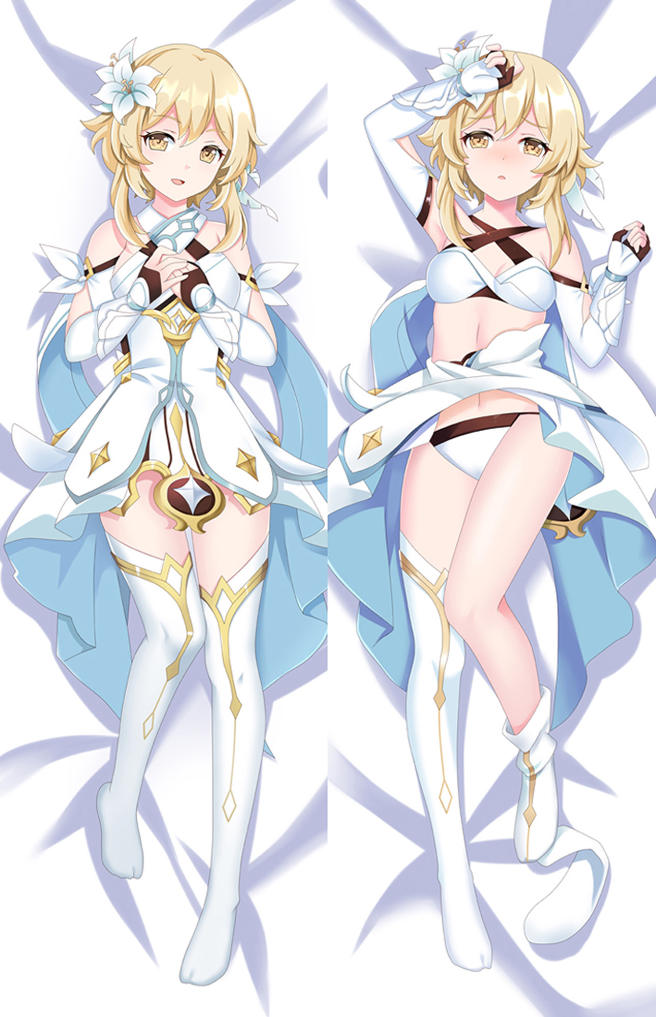 Lumine from Genshin Impact dakimakura cover