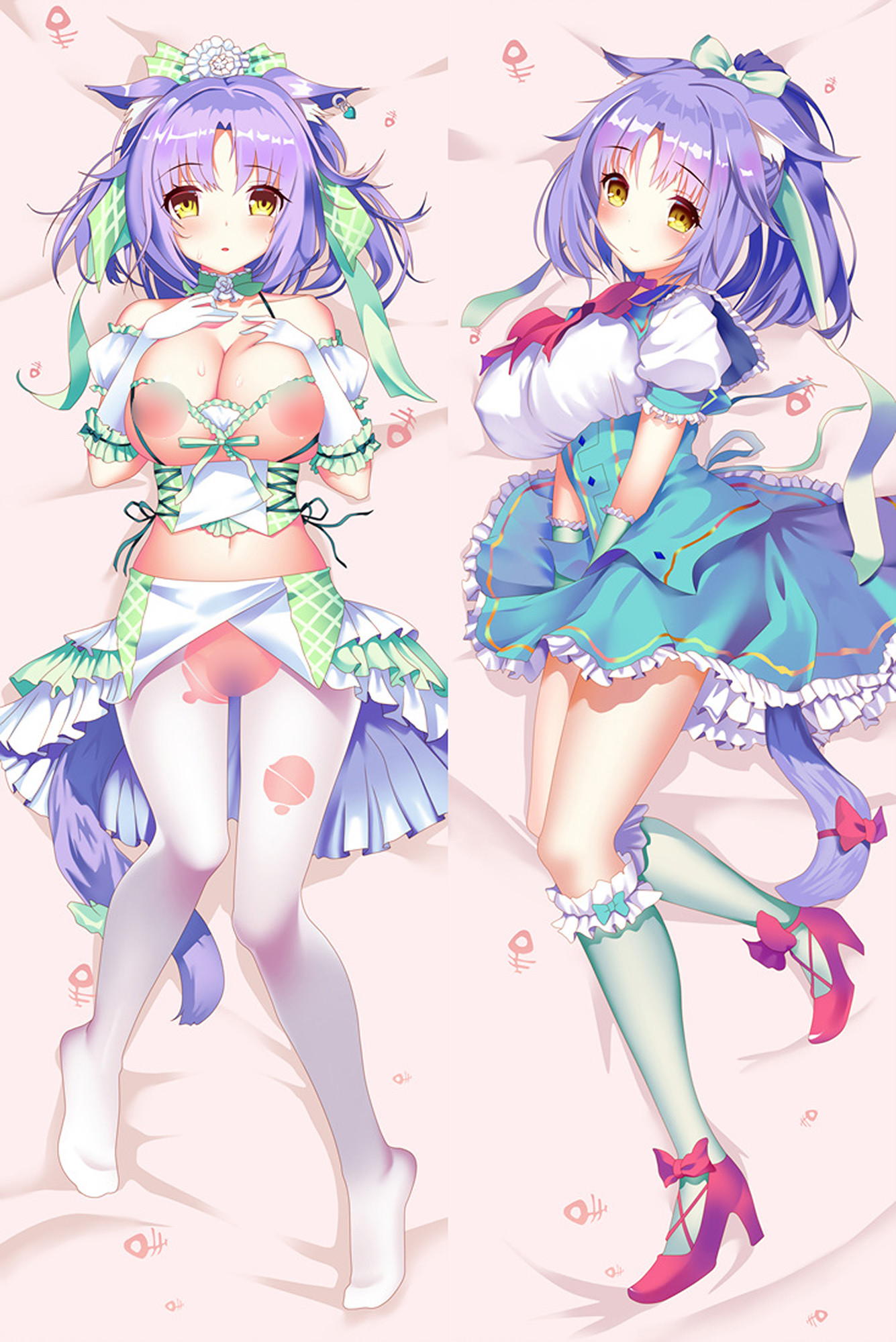 Cinnamon from Nekopara 18+ dakimakura cover