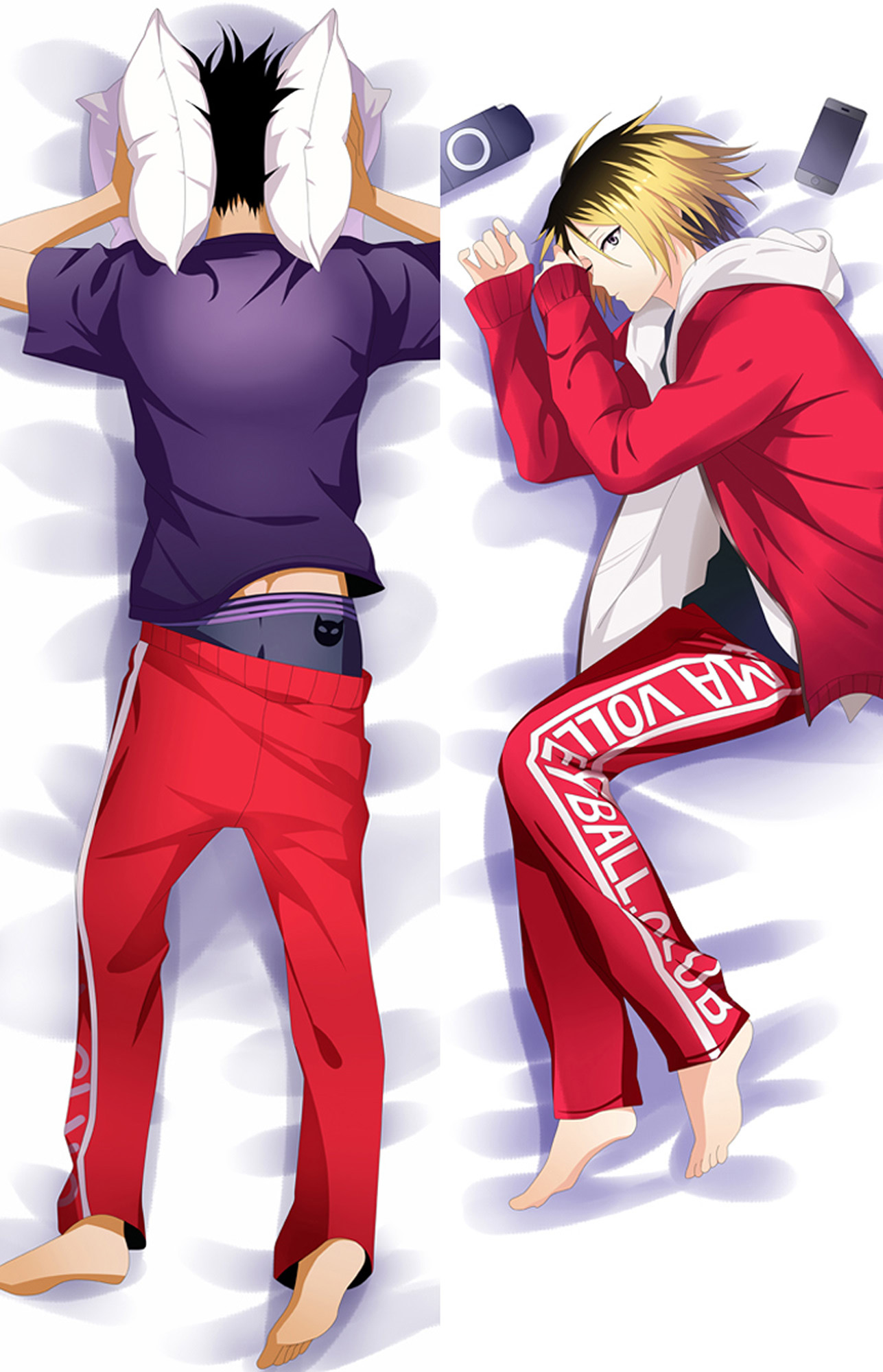 Kenma from Haikyu dakimakura cover