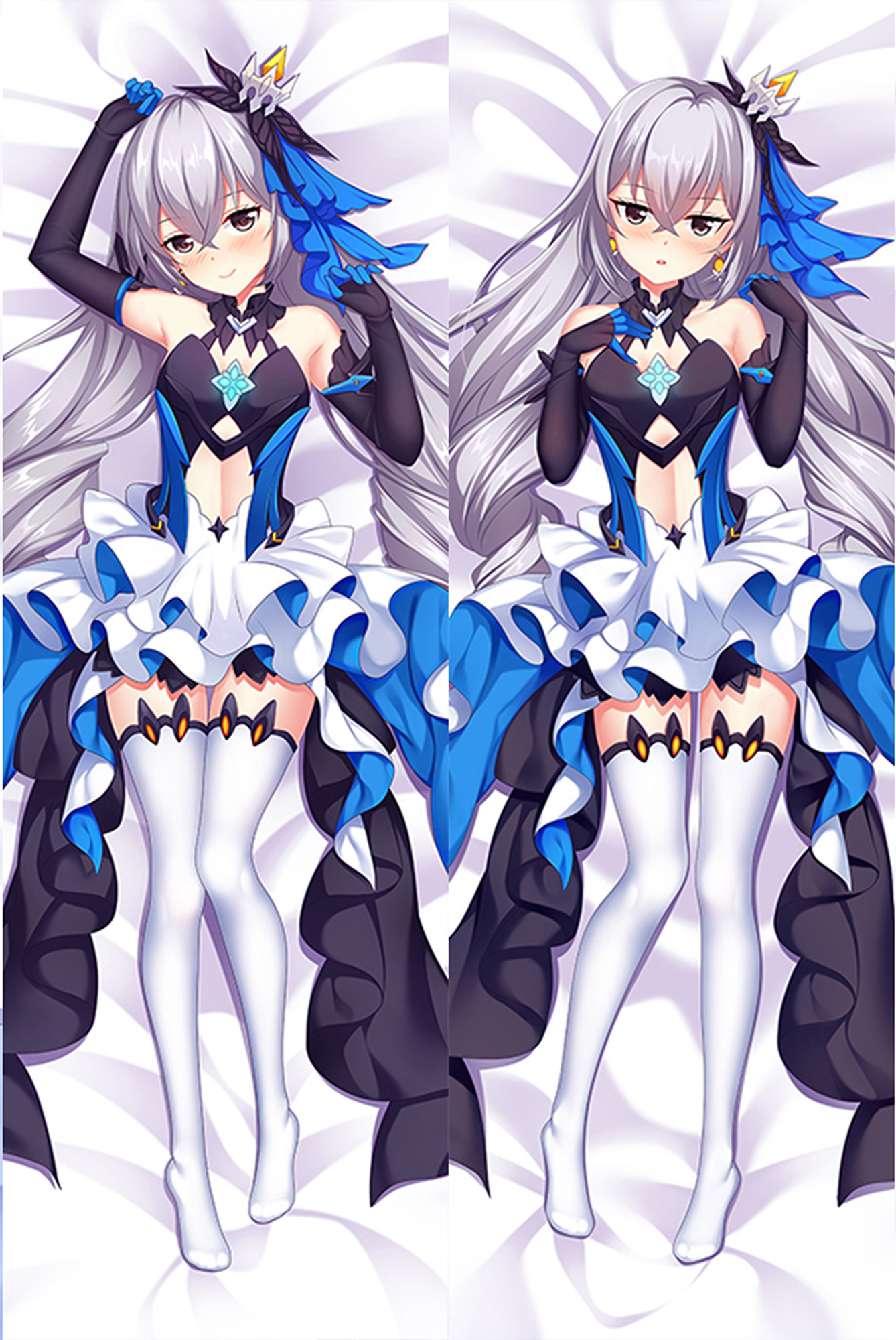 Bronya Zaychik from Honkai Impact dakimakura cover