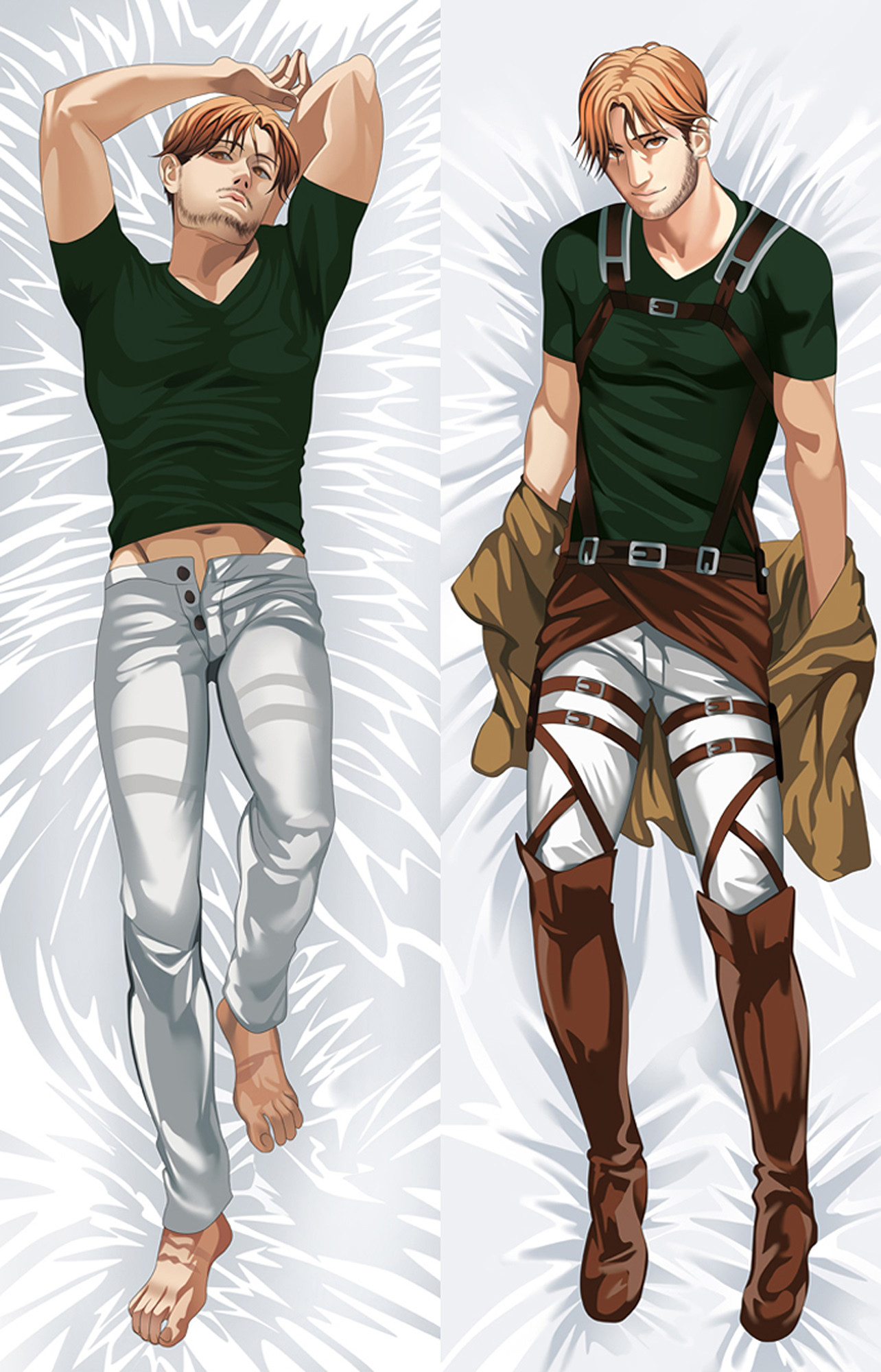 Mike Zacharius from Attack on Titan dakimakura cover