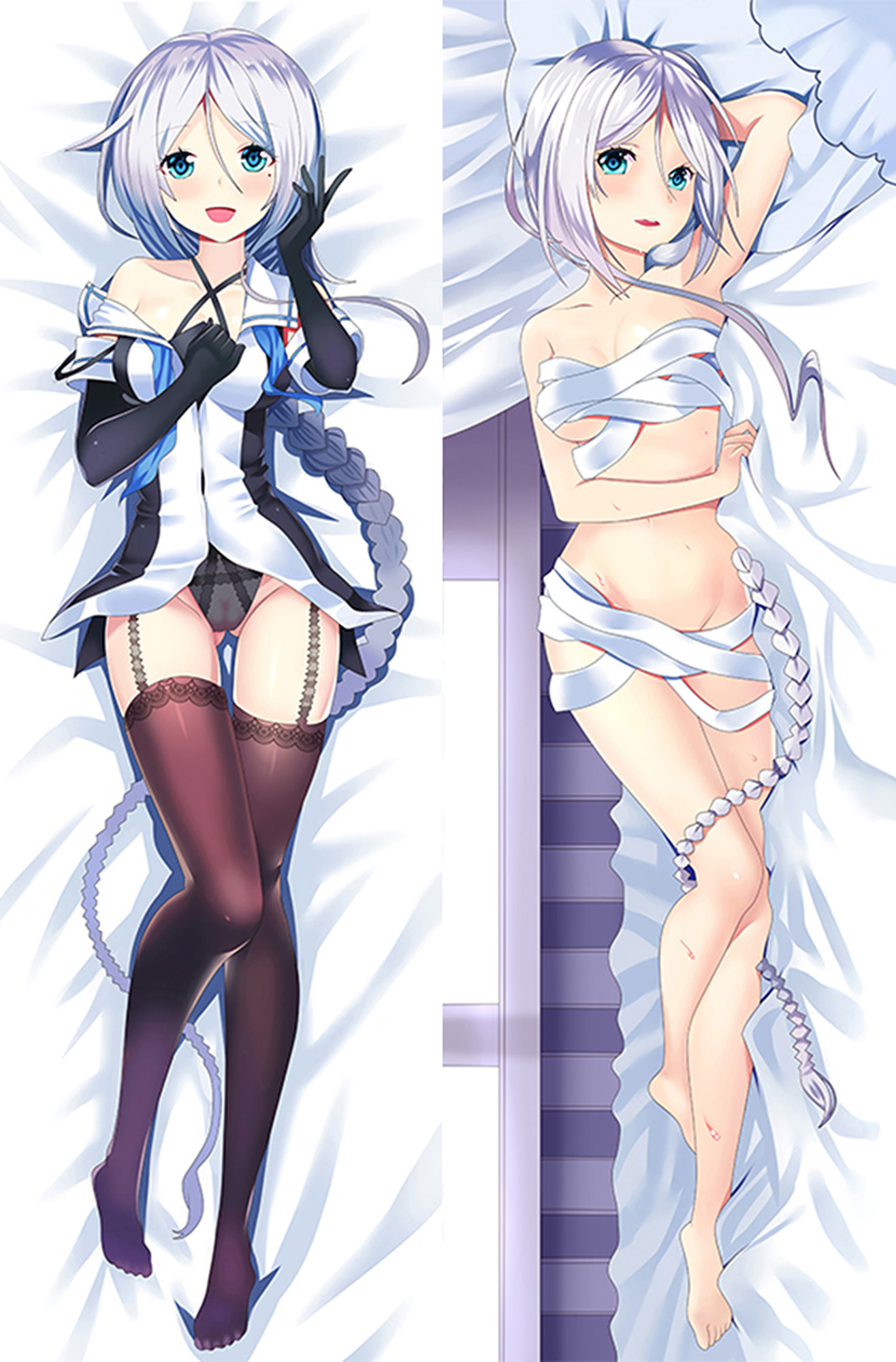 Umikaze from KanColle dakimakura cover