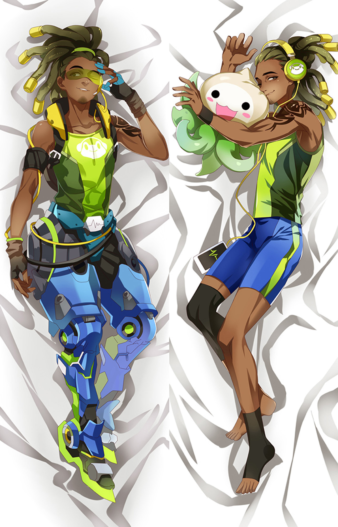 Lucio from Overwatch dakimakura cover