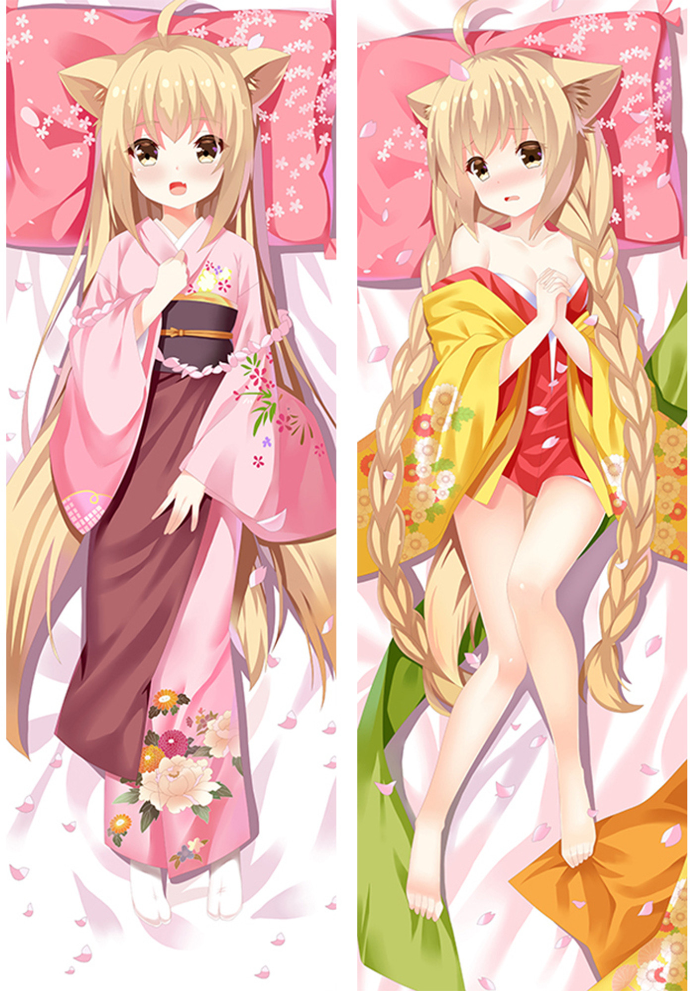 Yuzu from Konohana Kitan dakimakura cover