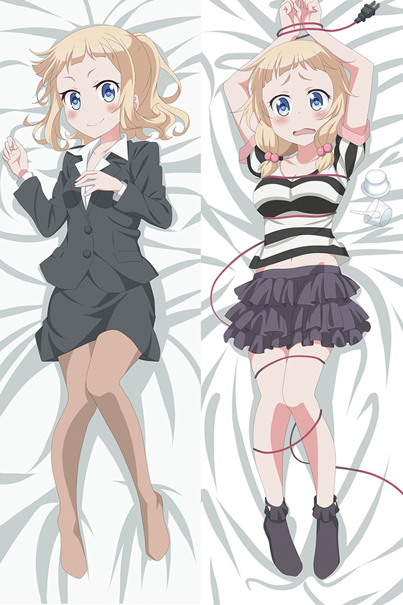 Nene Sakura from New Game dakimakura cover