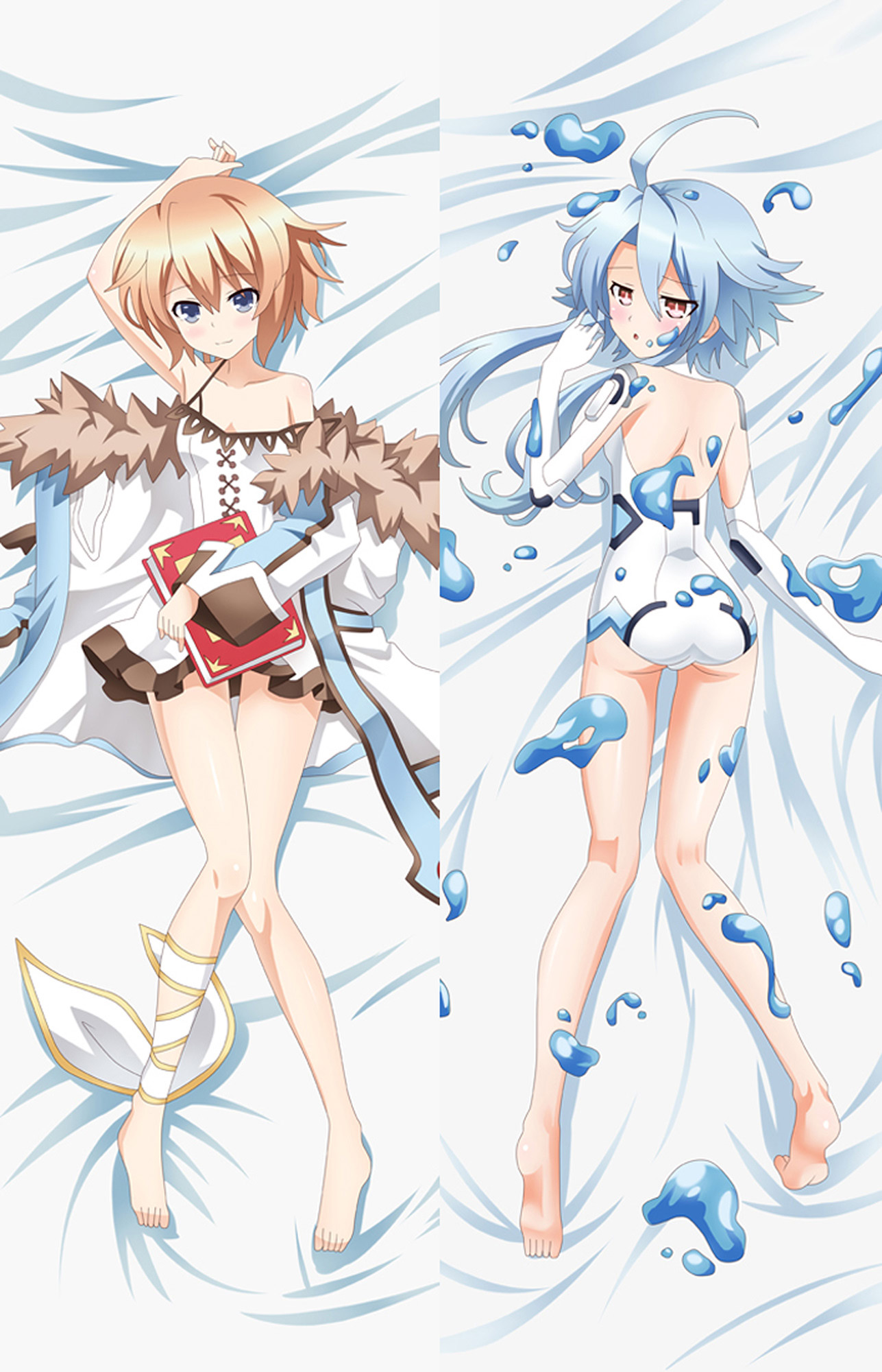Blanc White Heart from Hyperdimension Neptunia dakimakura cover