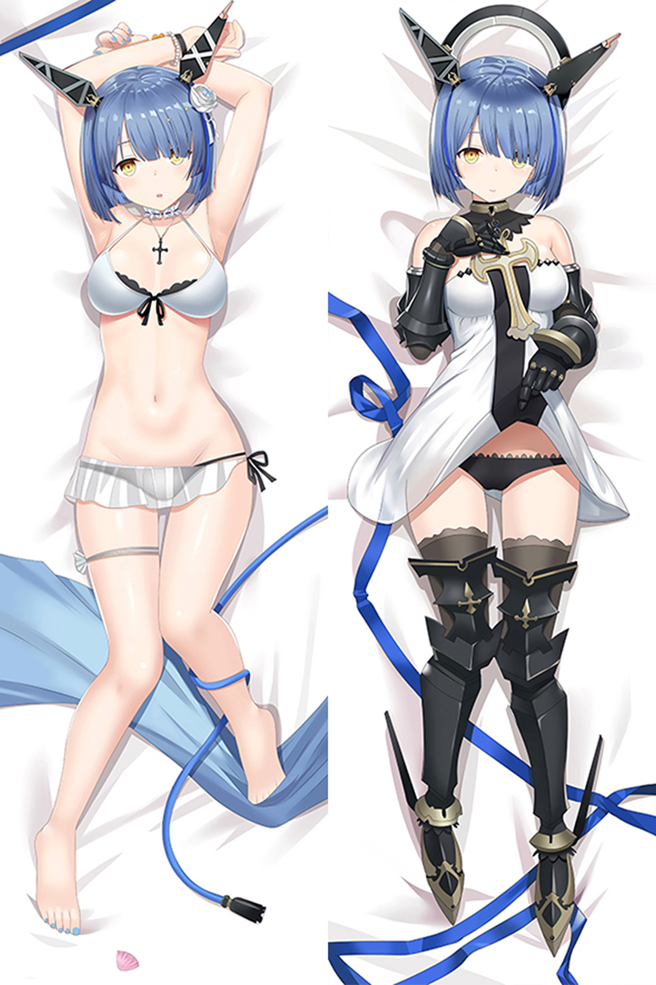 Gascogne from Azur Lane dakimakura cover