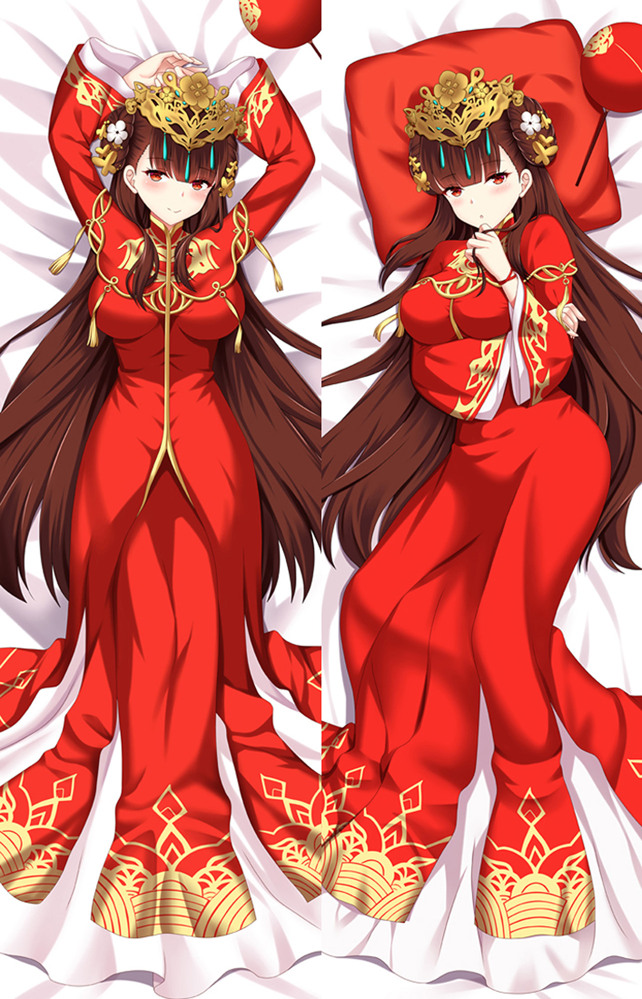 Yat Sen from Azur Lane dakimakura cover