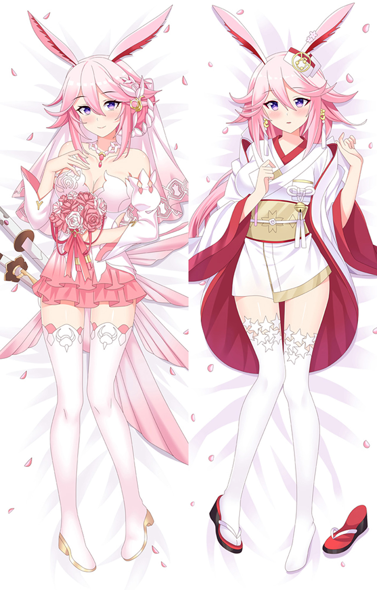 Yae Sakura from Honkai Impact dakimakura cover