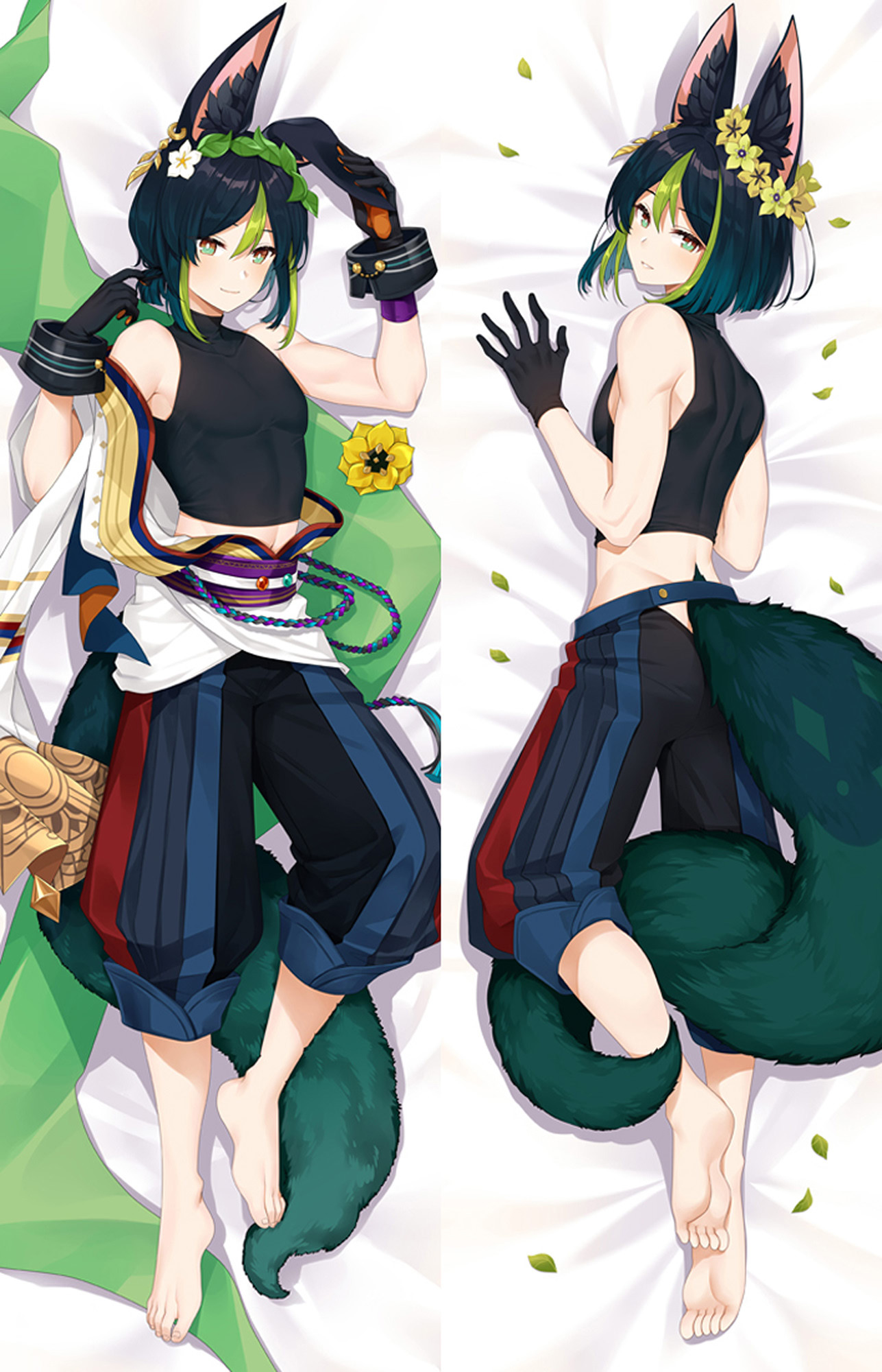 Tighnari from Genshin Impact dakimakura cover
