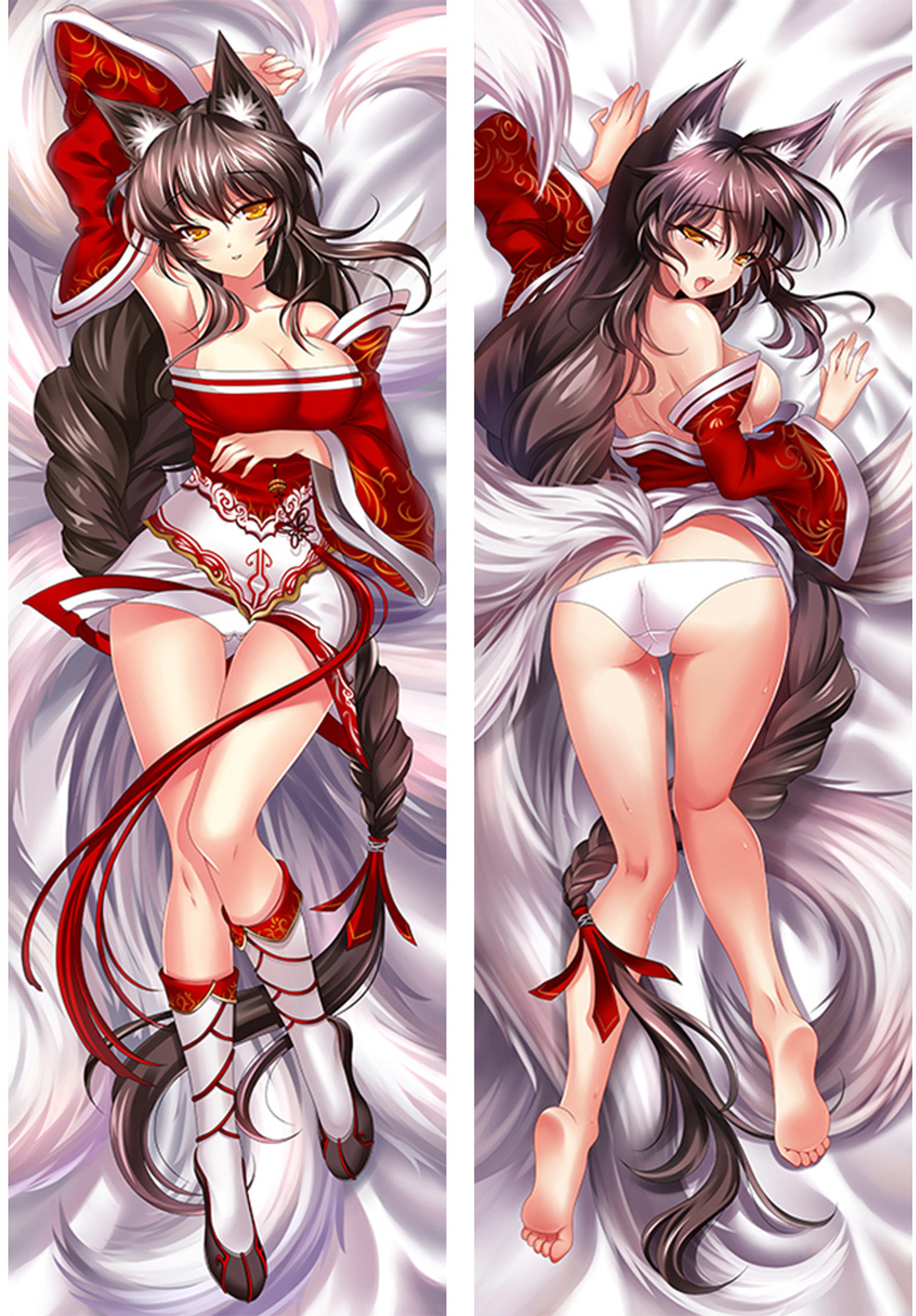 Ahri from League Of Legends dakimakura cover