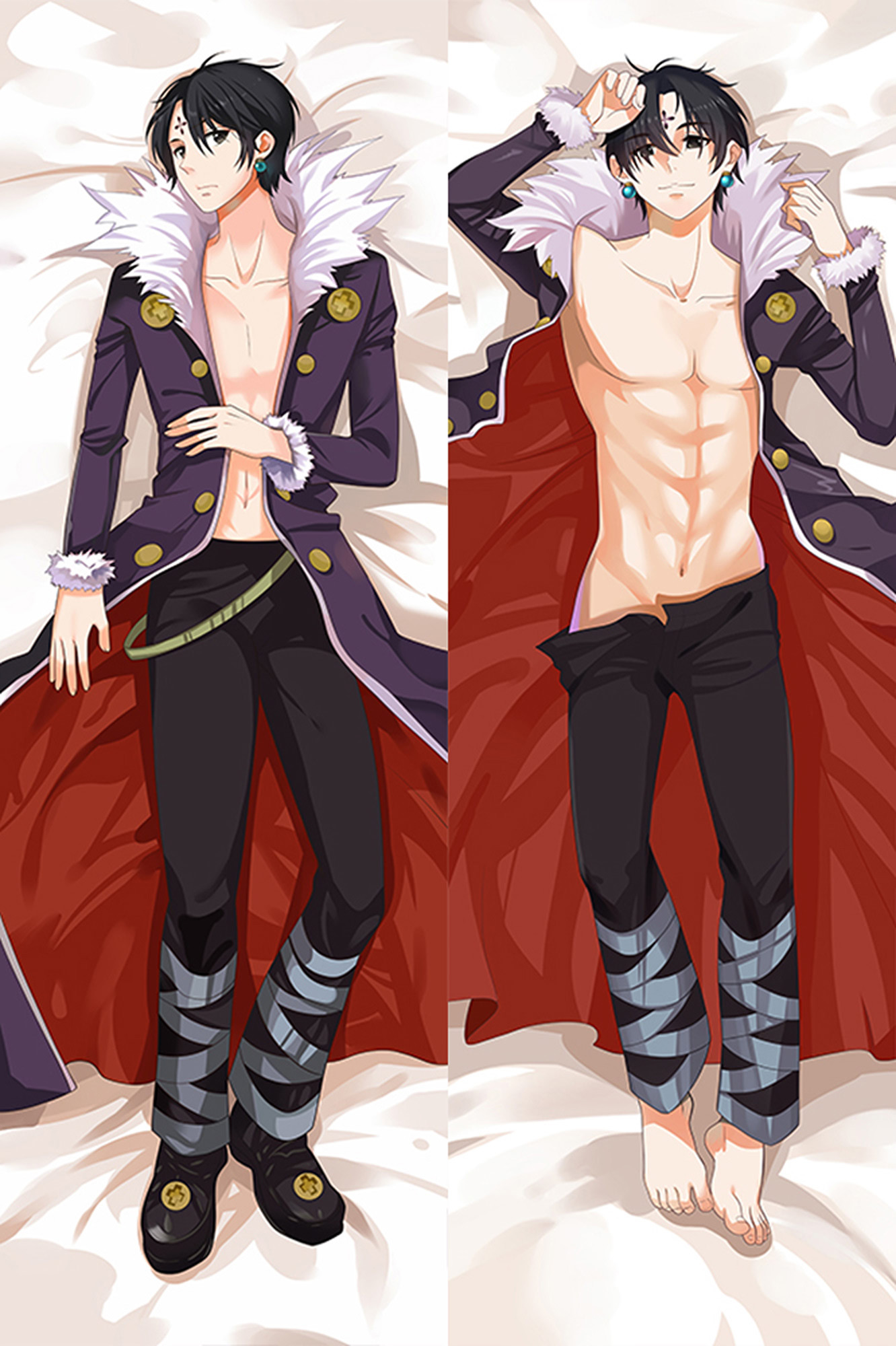 Chrollo Lucilfer from Hunter x Hunter dakimakura cover