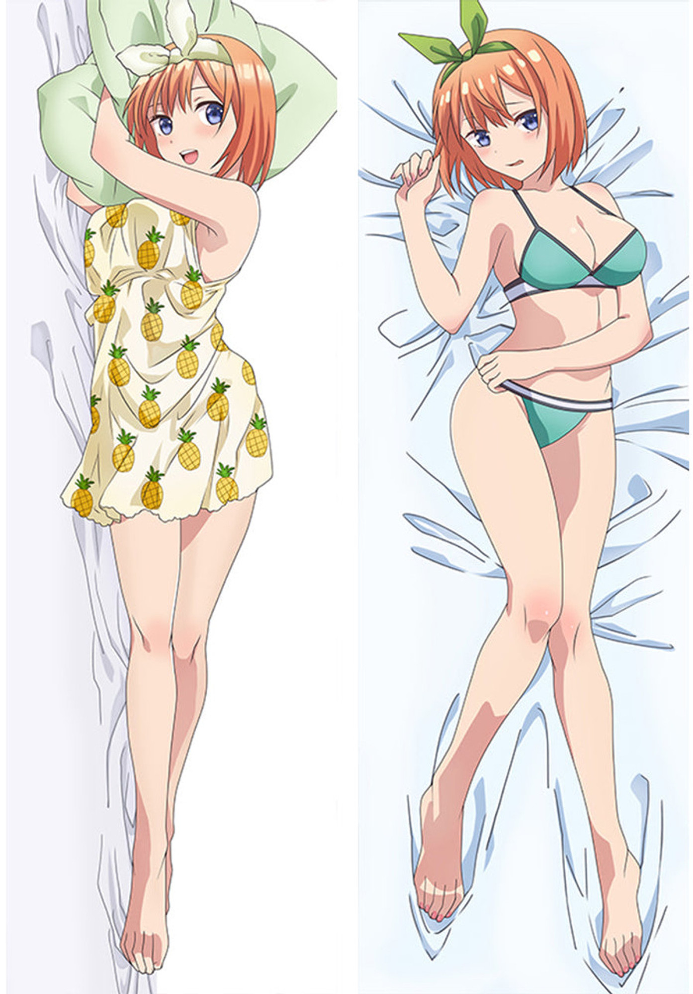 Yotsuba Nakano from Quintessential Quintuplets dakimakura cover