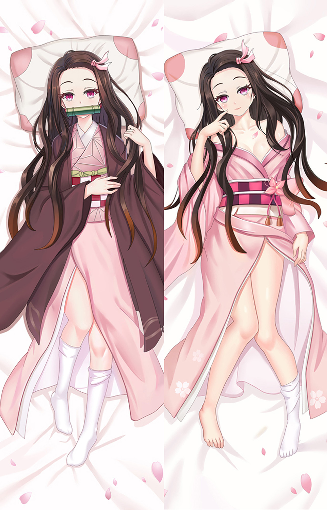 Nezuko Kamado from Demon Slayer dakimakura cover