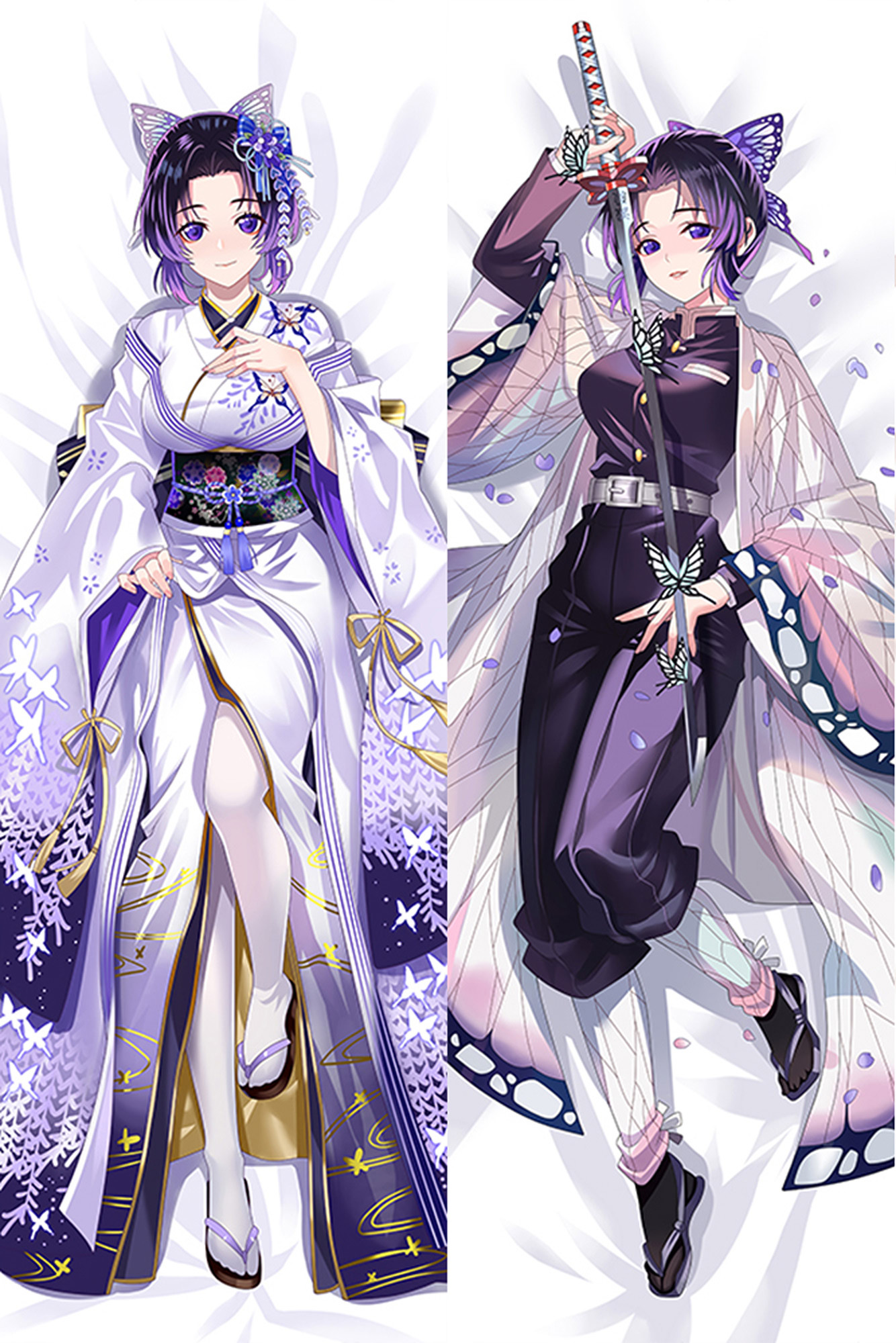 Shinobu Kocho from Demon Slayer dakimakura cover