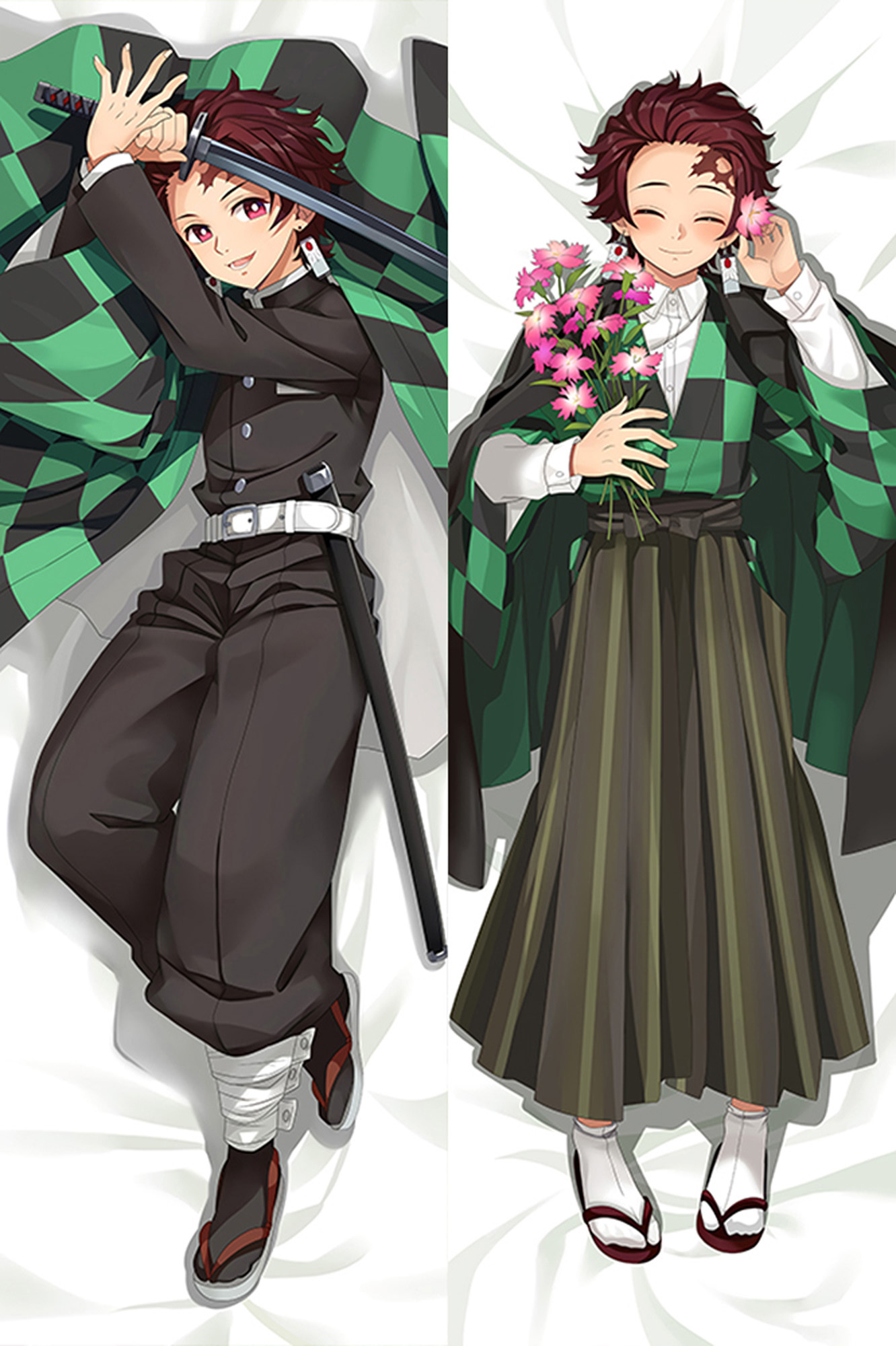 Tanjiro Kamado from Demon Slayer dakimakura cover