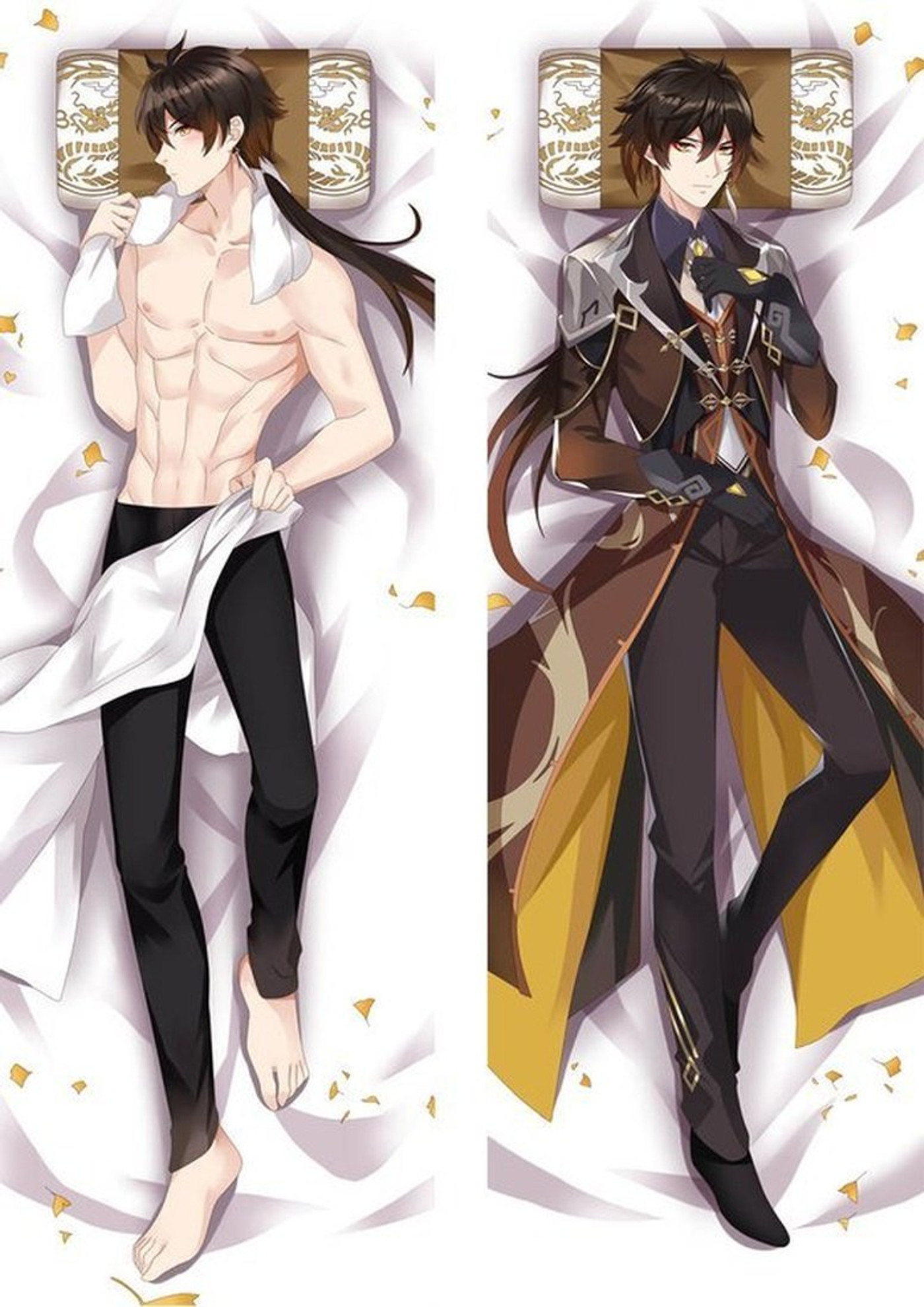 Zhongli from Genshin Impact dakimakura cover