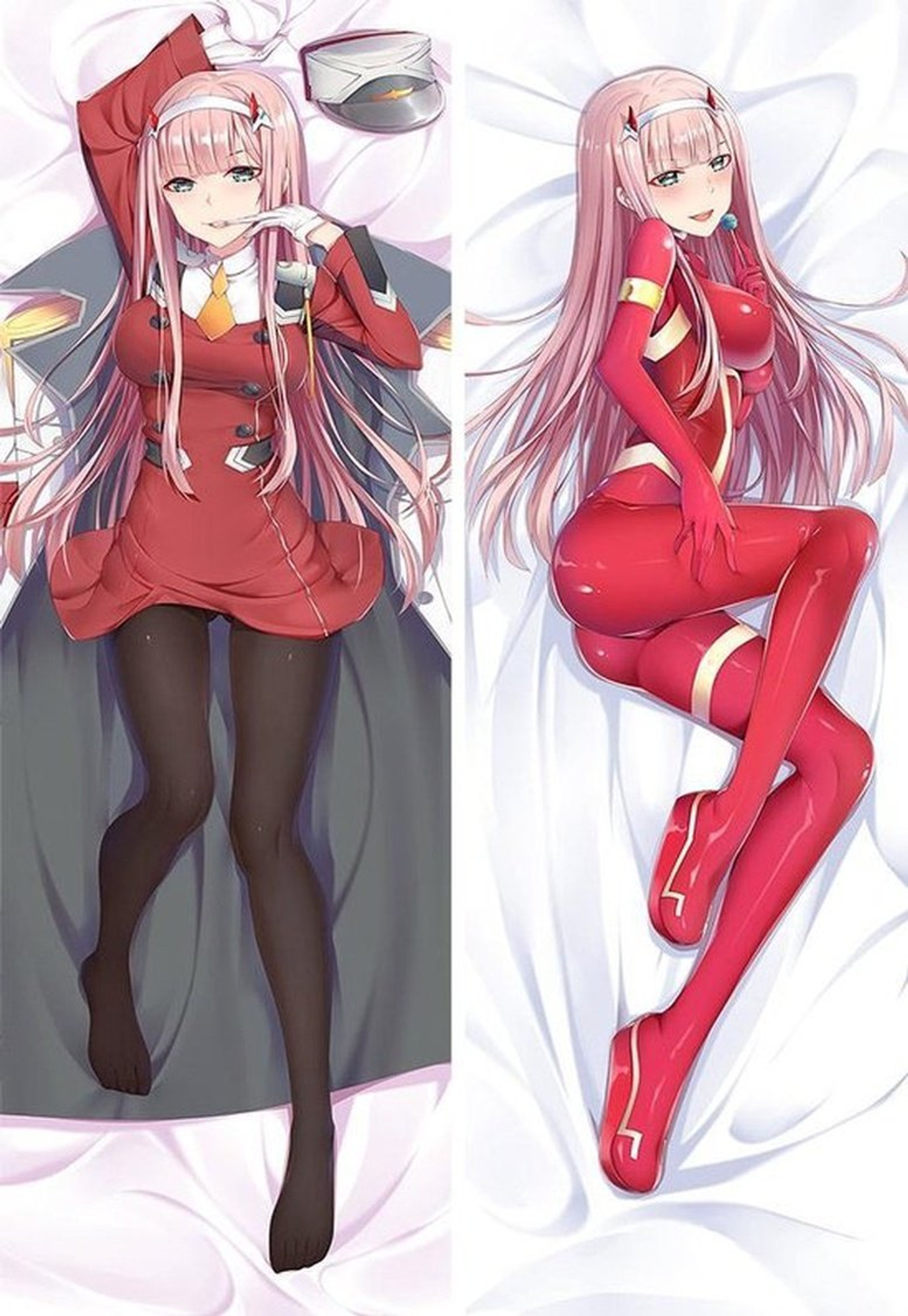Zero Two from Darling In The FranXX dakimakura cover