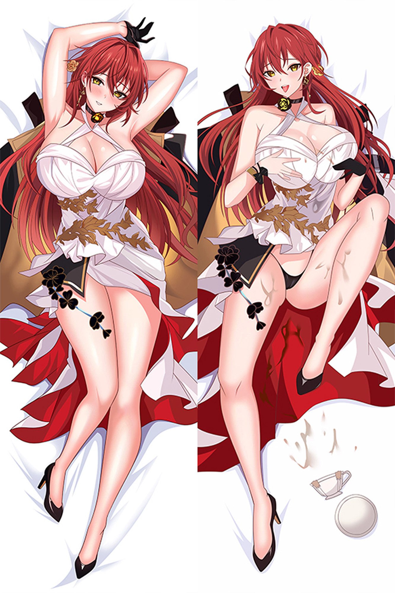 Himeko from Honkai Star Rail dakimakura cover