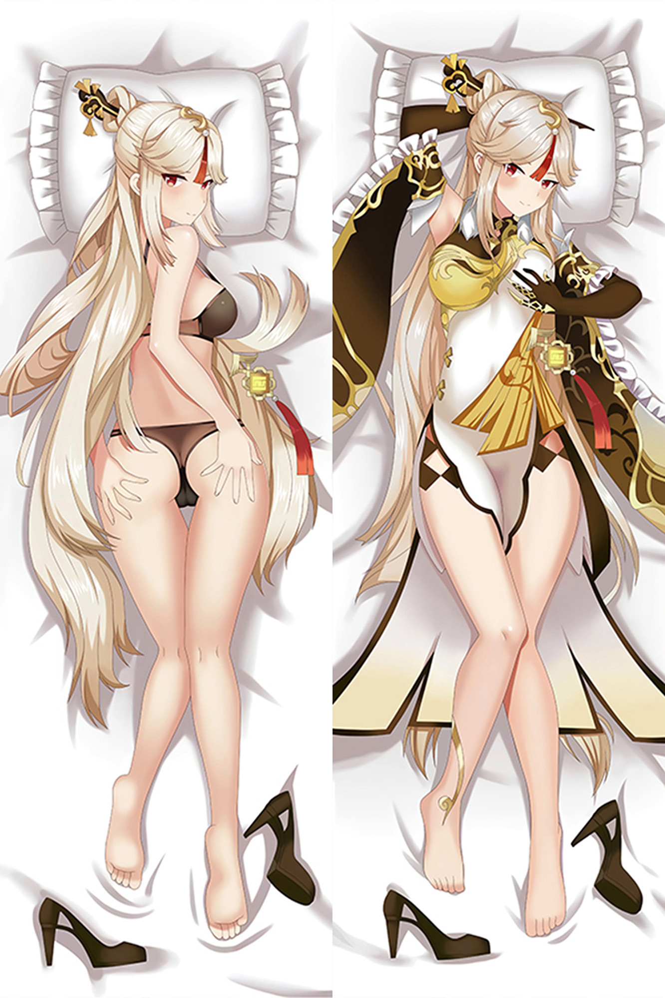Ningguang from Genshin Impact dakimakura cover