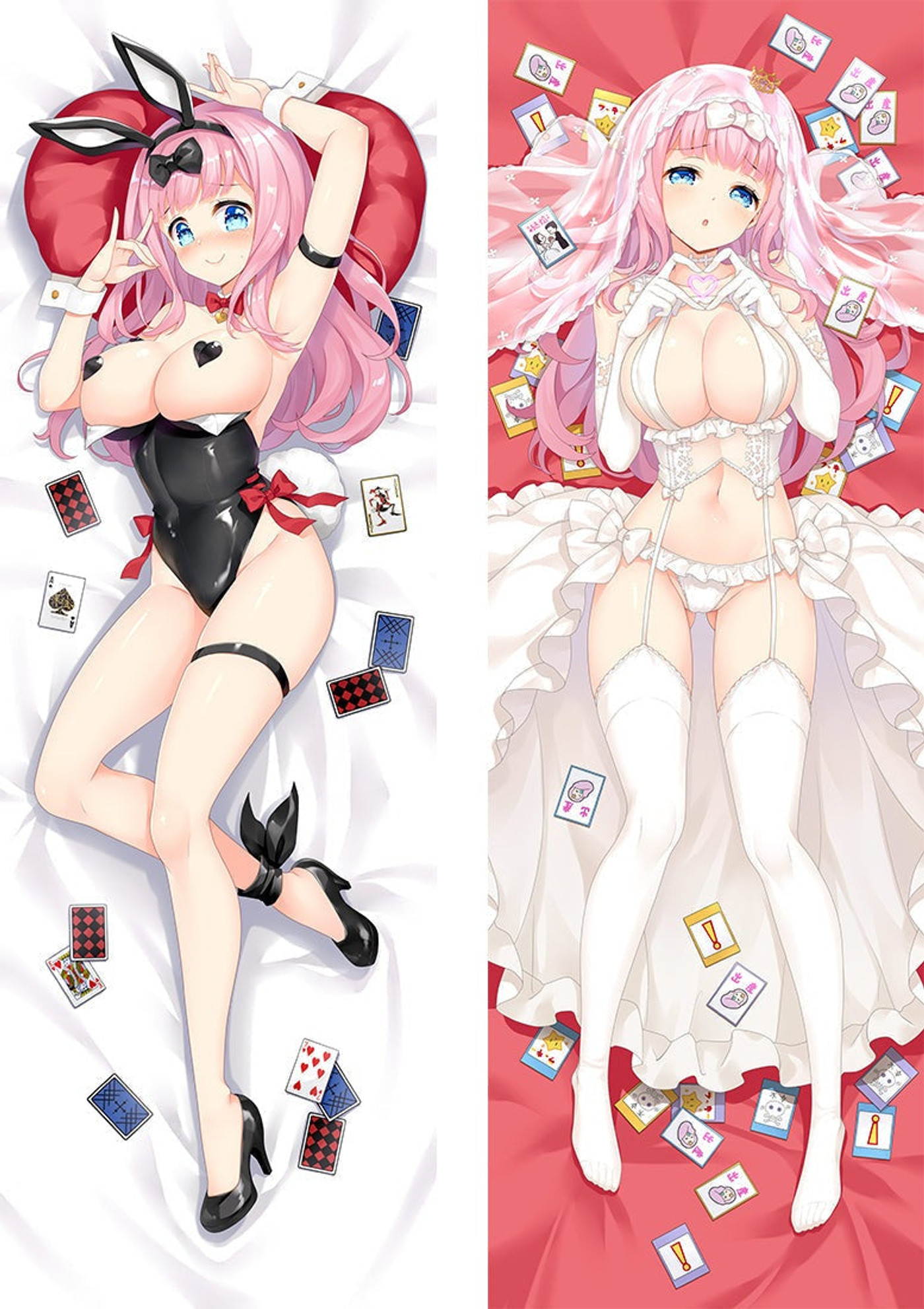 Chika Fujiwara from Kaguya-sama Love Is War dakimakura cover
