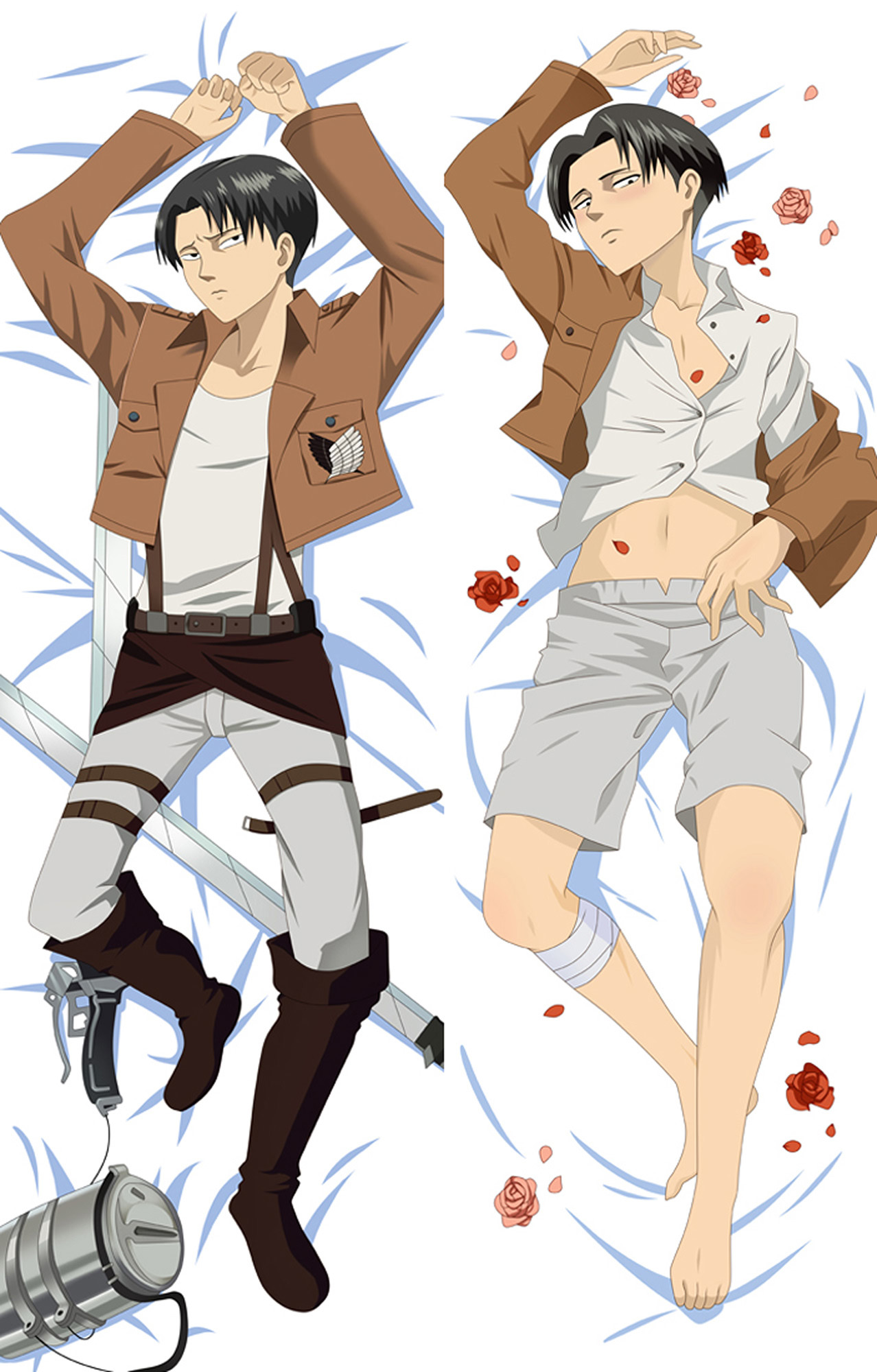 Levi Ackerman from Attack on Titan dakimakura cover