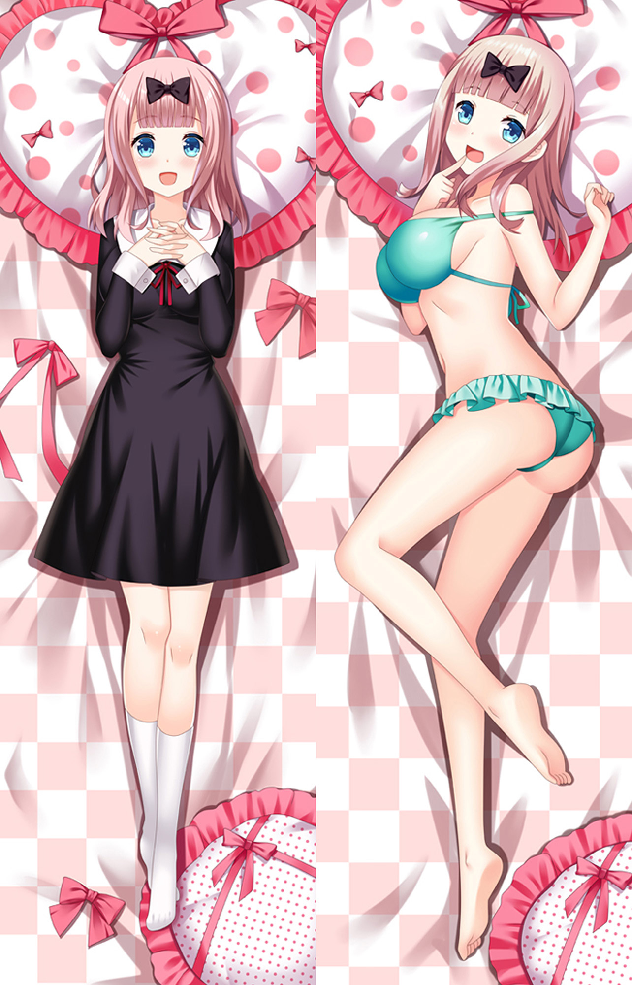 Chika Fujiwara from Kaguya-sama Love Is War dakimakura cover