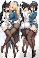 Atago and Takao from Azur Lane and Kancolle dakimakura cover