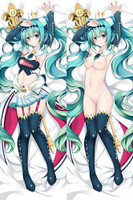 Hatsune Miku from Vocaloid 18+ dakimakura cover