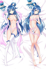 Aqua 18+ NSFW Dakimakura Housse de Coussin Corporel Non Censurée
