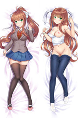 Monika 18+ NSFW Dakimakura Body Pillow hoes Ongecensureerd