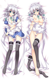Sakuya Izayoi 18+ NSFW Dakimakura Body Pillow Cover Uncensored