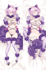 Funda de almohada corporal Dakimakura de Mash Kyrielight (Fate Grand Order) 18+ NSFW Sin censura
