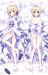 Artoria Pendragon  18+ NSFW Dakimakura Body Pillow Cover Uncensored