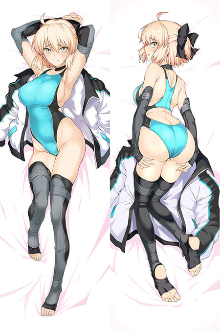 Okita Souji Dakimakura Body Pillow Cover