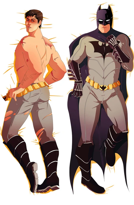 Batman Dakimakura Body Pillow Cover