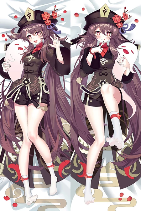 Hu Tao Dakimakura Body Pillow Hoes