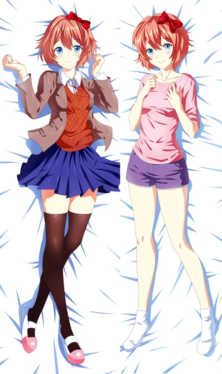 Sayori Dakimakura Body Pillow Kissenbezug