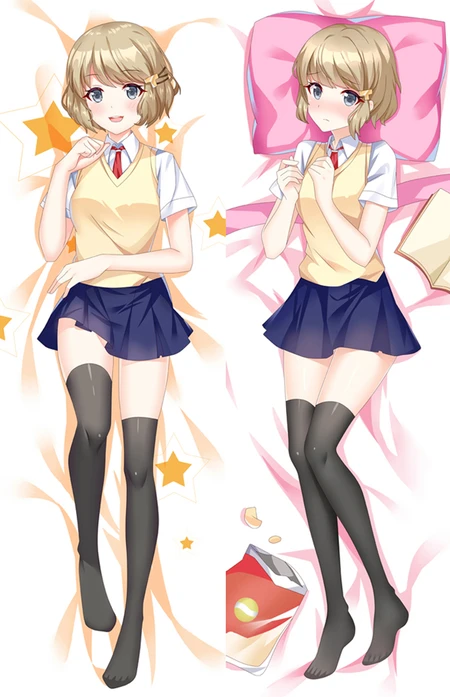 Koga Tomoe Dakimakura Body Pillow Cover