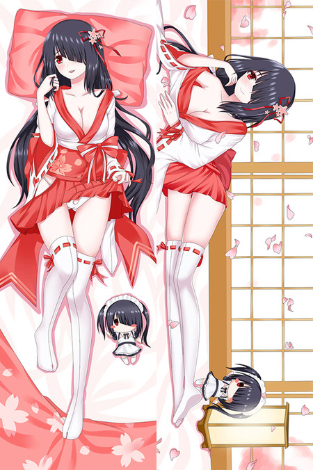 Kurumi Tokisaki Dakimakura Body Pillow Cover