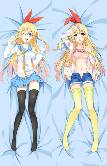 Chitoge Kirisaki 18+ NSFW Dakimakura Body Pillow Hoes