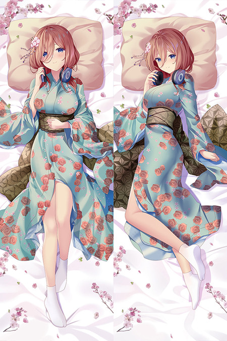 Miku Nakano Dakimakura Body Pillow Kissenbezug