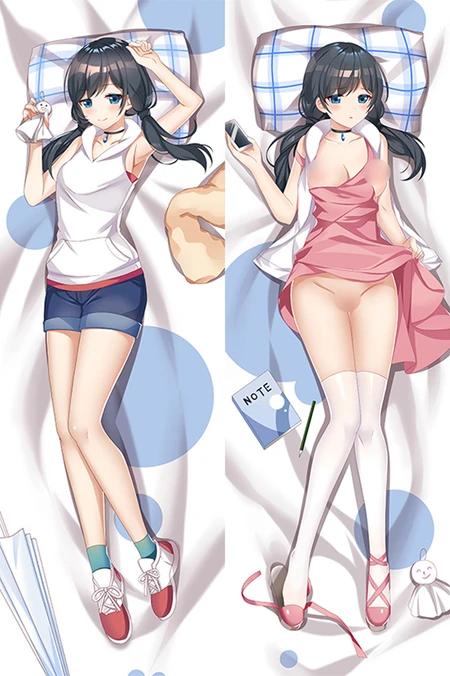 Amano Hina 18+ NSFW Dakimakura Body Pillow Hoes