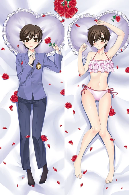 Haruhi Fujioka Dakimakura Body Pillow Kissenbezug